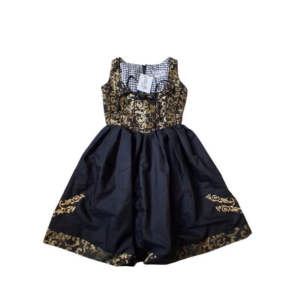 Edelweiss Creek Womens size Small Oktoberfest Dirndl Embriodered Milkmaid Dress - Picture 5 of 13